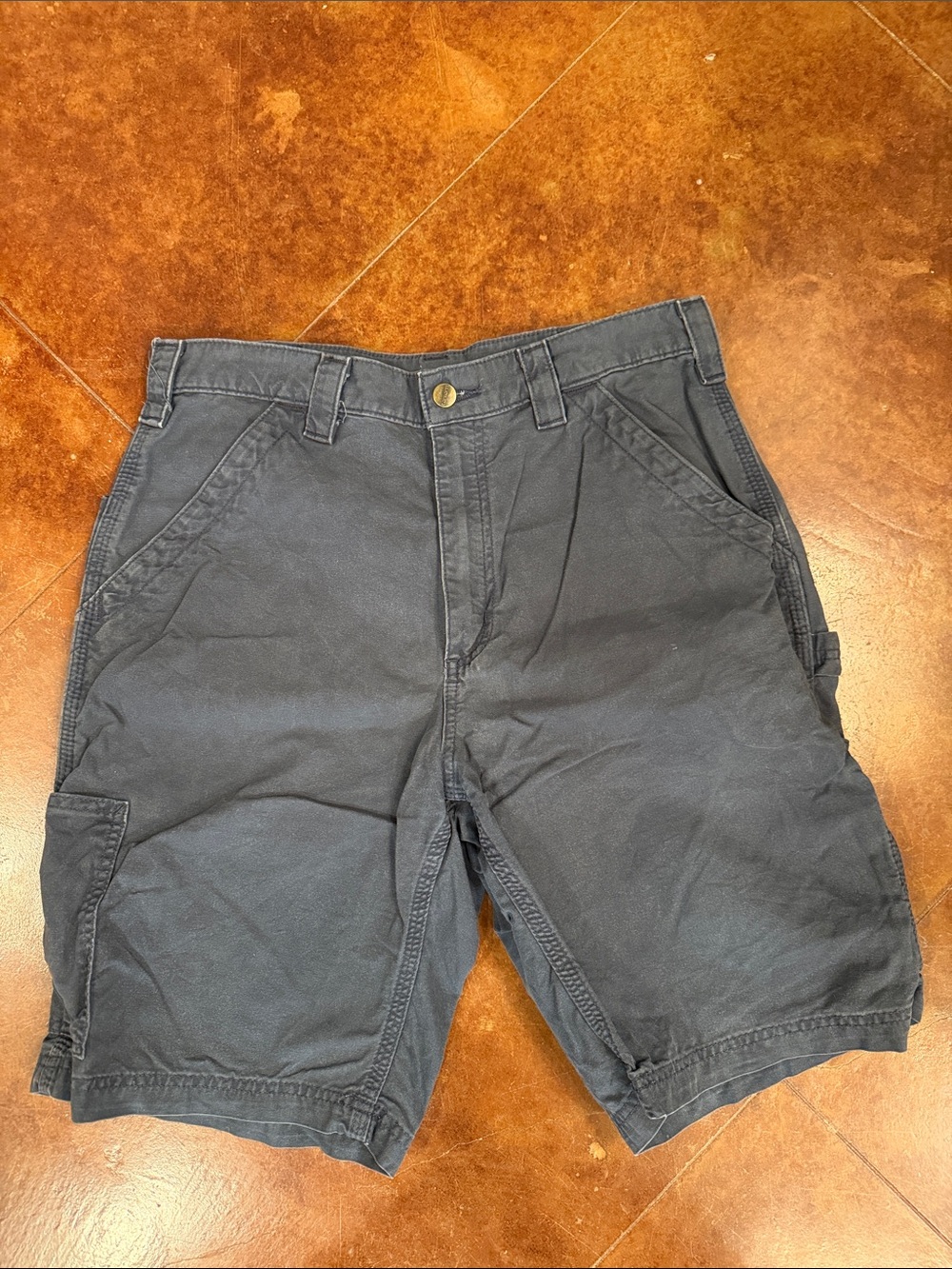 Carhartt Men's Navy Work Shorts